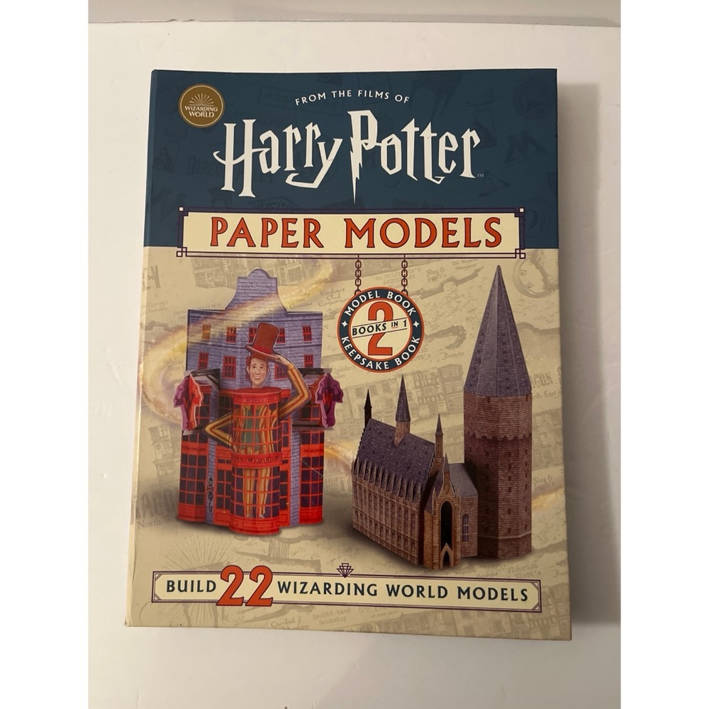 Harry Potter Paper Model Book